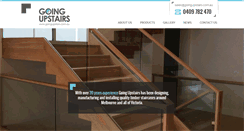 Desktop Screenshot of goingupstairs.com.au